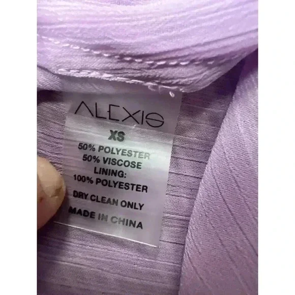 $997 Alexis Womens Purple Spaghetti Strap Sweetheart Neck Lined Maxi Dre… - Picture 14 of 16